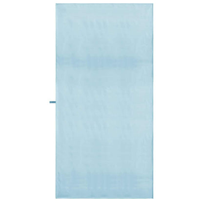 vidaXL Sports Towels 2 pcs Blue 180 x 90 cm Polyester and polyamide