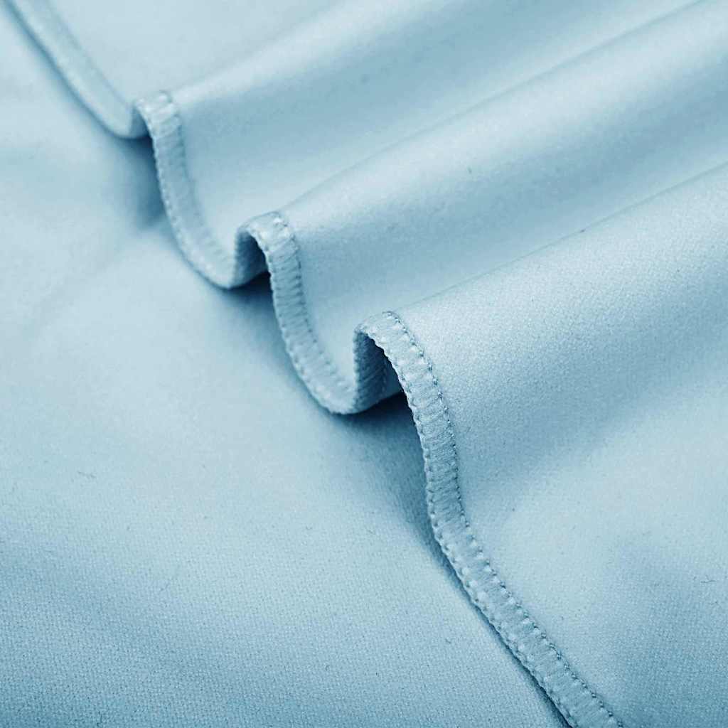 vidaXL Sports Towels 2 pcs Blue 200 x 100 cm Polyester and polyamide