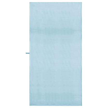 vidaXL Sports Towels 2 pcs Blue 200 x 100 cm Polyester and polyamide