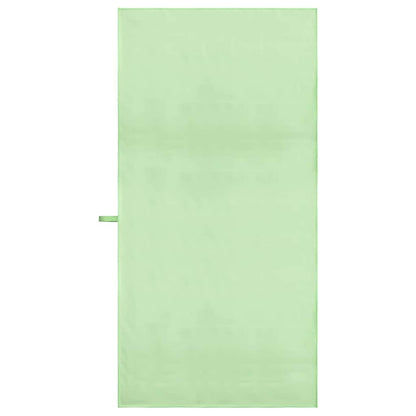 vidaXL Sports Towels 2 pcs Green 140 x 70 cm
