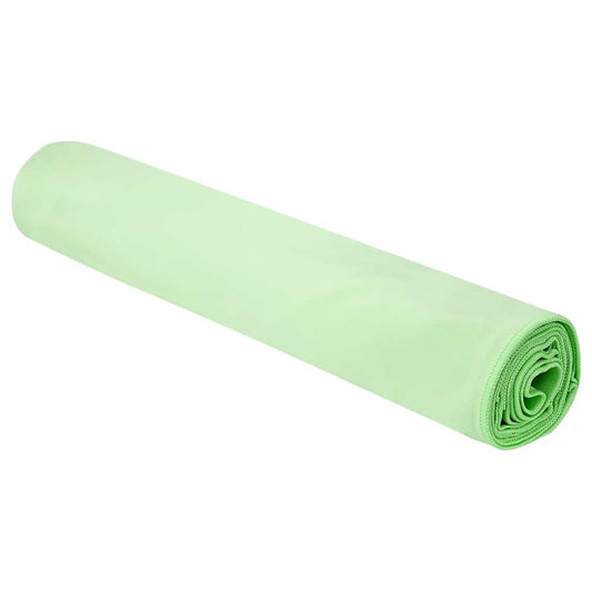 vidaXL Sports Towels 2 pcs Green 200 x 100 cm Polyester and polyamide