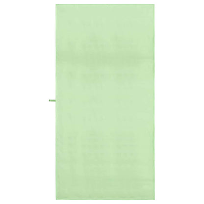 vidaXL Sports Towels 2 pcs Green 200 x 100 cm Polyester and polyamide