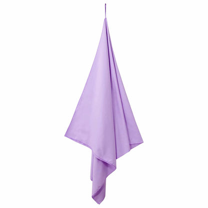 vidaXL Sports Towels 2 pcs Purple 180 x 90 cm Polyester and polyamide