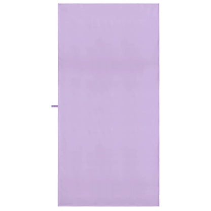 vidaXL Sports Towels 2 pcs Purple 180 x 90 cm Polyester and polyamide