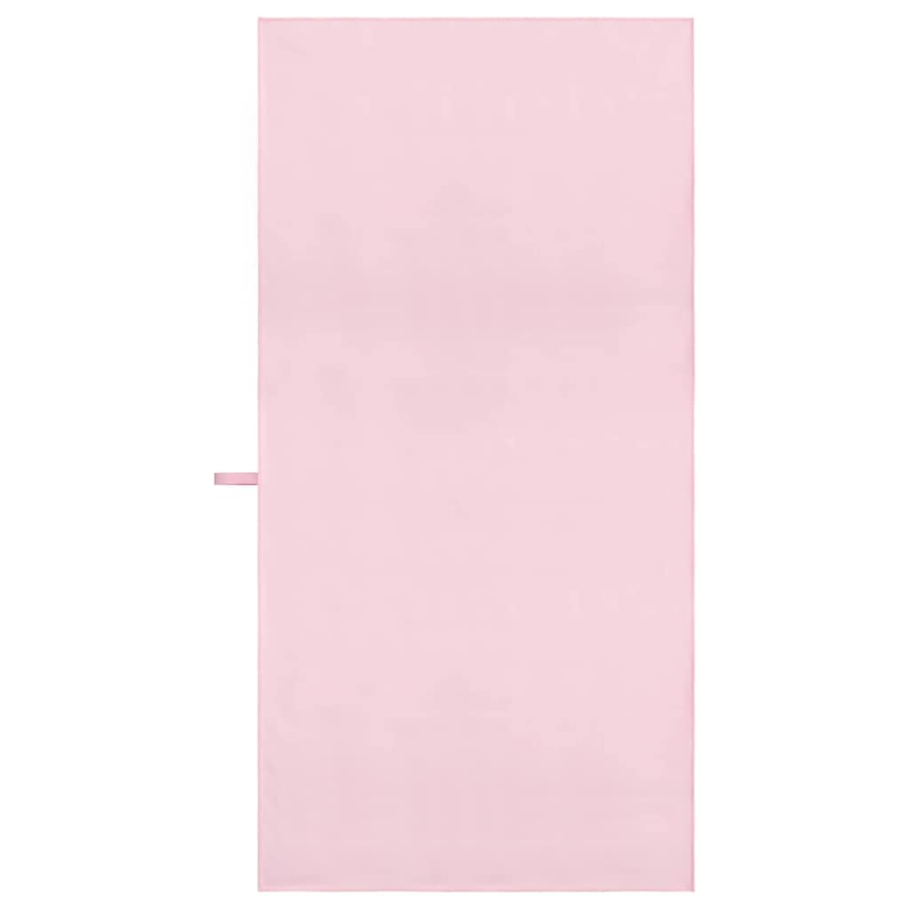 vidaXL Sports Towels 2 pcs Pink 140 x 70 cm Polyester and polyamide