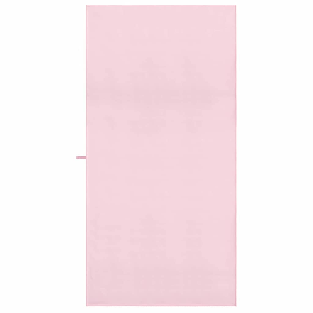 vidaXL Sports Towels 2 pcs Pink 180 x 90 cm Polyester and polyamide