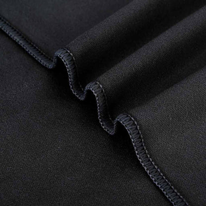 vidaXL Outdoor Chair Towels 2 pcs Black 130 x 60 cm