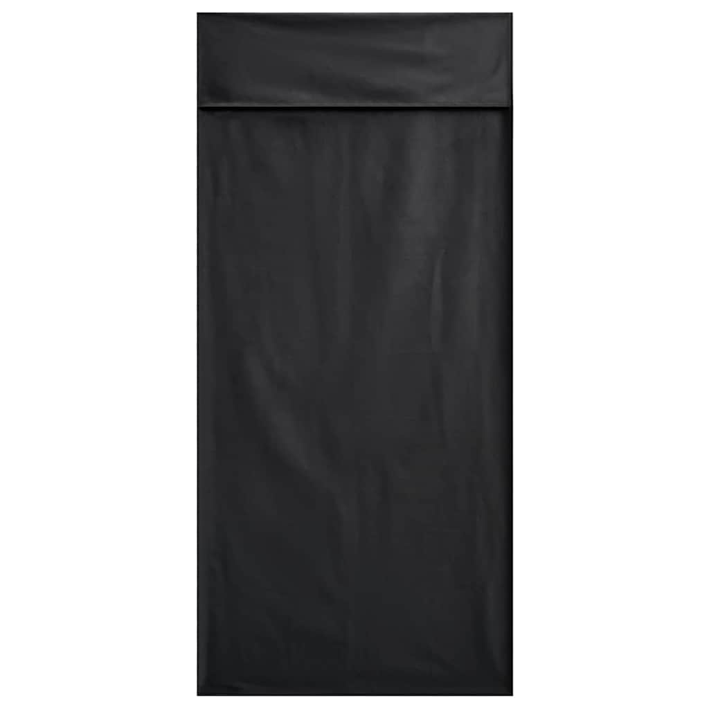 vidaXL Outdoor Chair Towels 2 pcs Black 130 x 60 cm