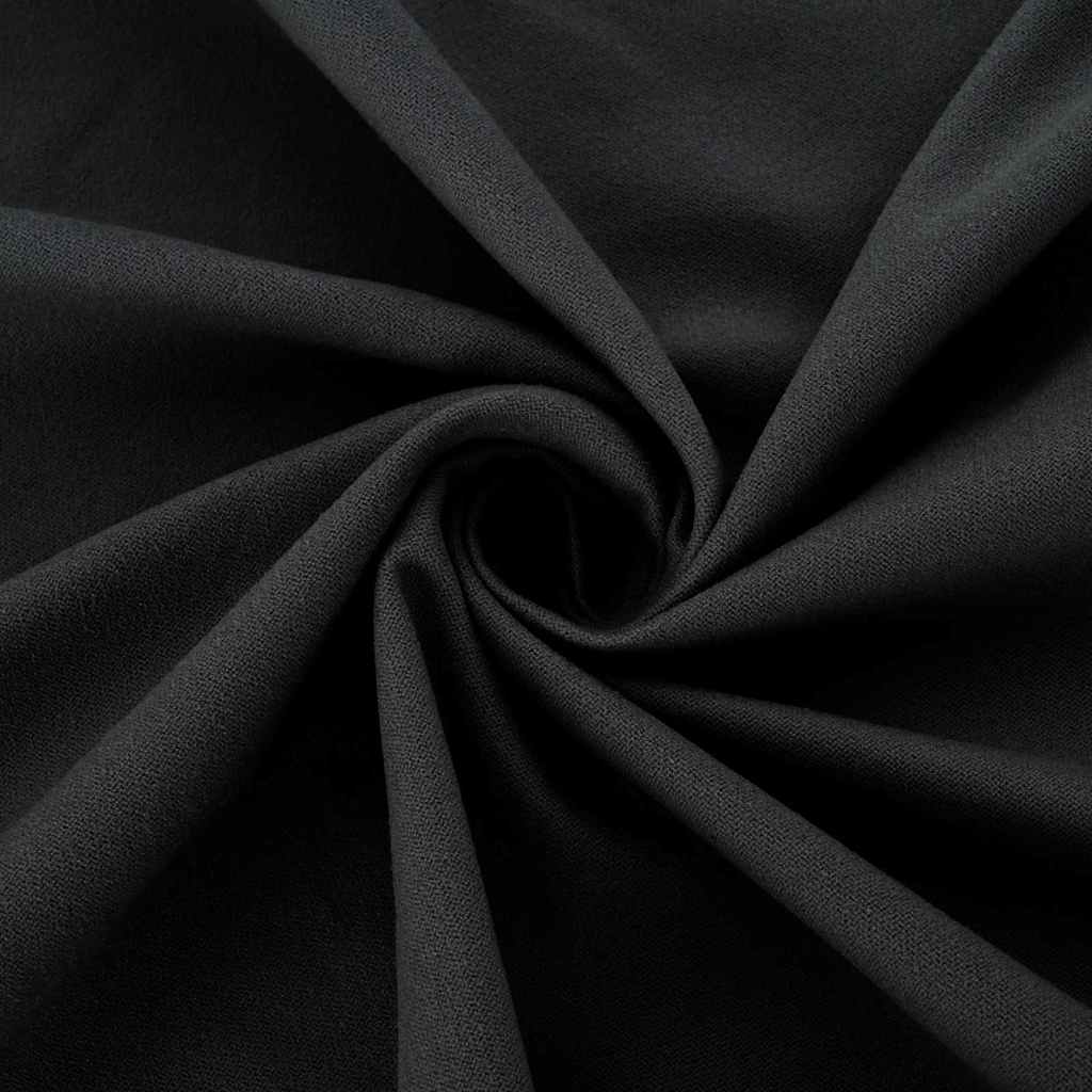 vidaXL Outdoor Chair Towels 2 pcs Black 130 x 60 cm