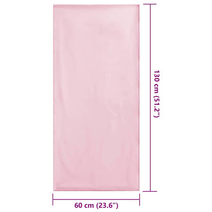 vidaXL Outdoor Chair Towels 2 pcs Pink 130 x 60 cm