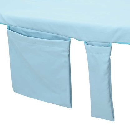 vidaXL Sunlounger Towels 2 pcs Blue 210 x 75 cm