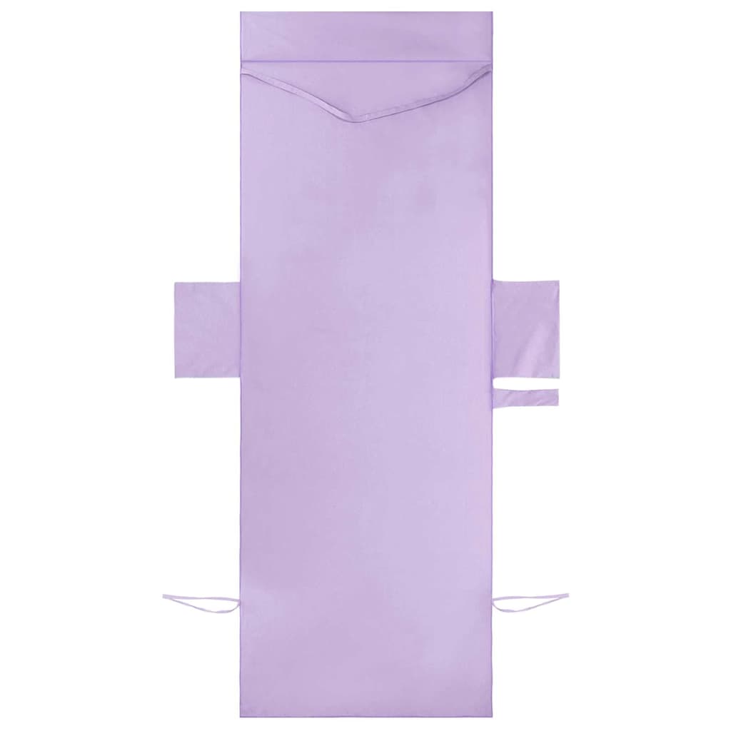 vidaXL Sunlounger Towels 2 pcs Purple 210 x 75 cm