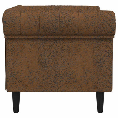 vidaXL Chesterfield Sofa Chair Other Brown 78.5 x 74.5 x 74.5 cm