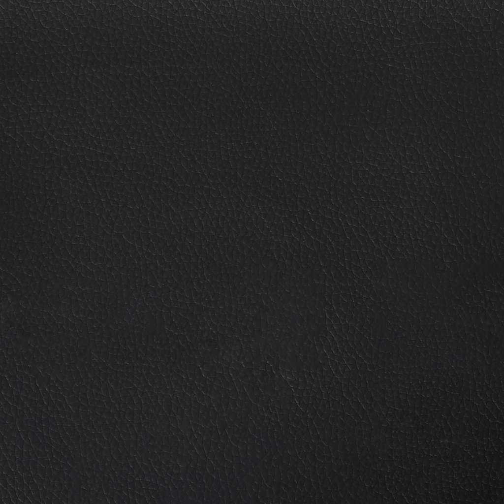 vidaXL Sofa Black 74.5 x 71 x 70.5 cm PVC