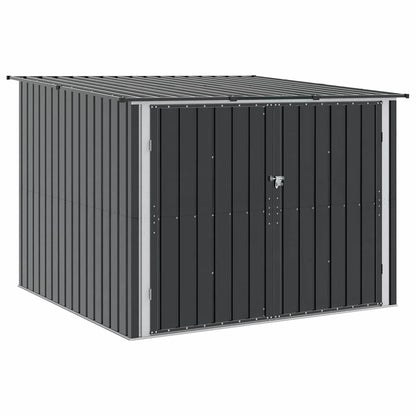 vidaXL Bike Shed 3 pcs Anthracite 216 x 207 x 158 cm Metal