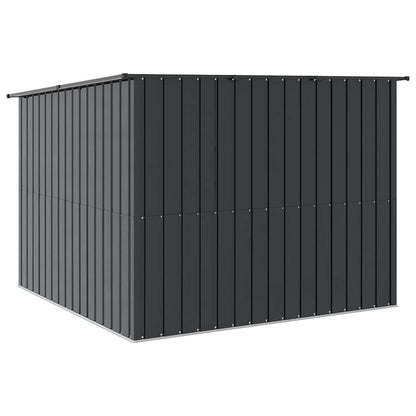 vidaXL Bike Shed 3 pcs Anthracite 216 x 207 x 158 cm Metal