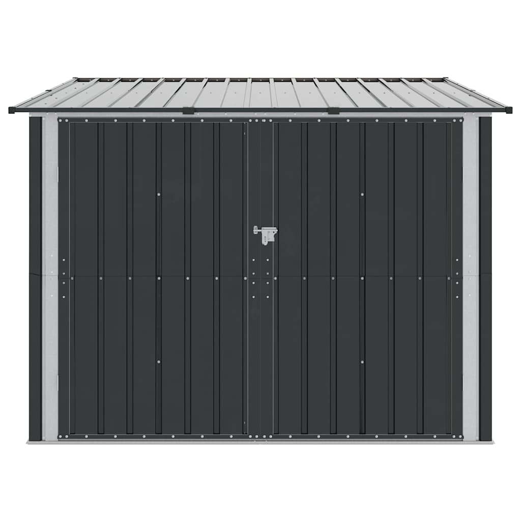 vidaXL Bike Shed 3 pcs Anthracite 216 x 207 x 158 cm Metal