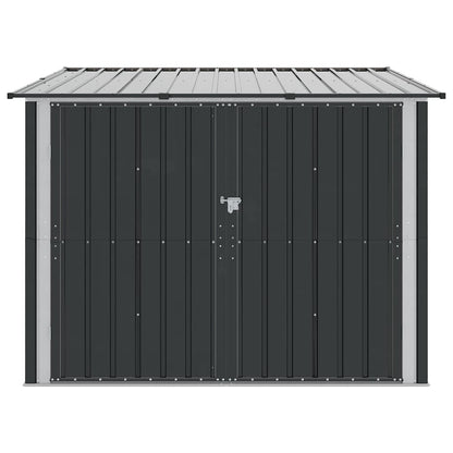 vidaXL Bike Shed 3 pcs Anthracite 216 x 207 x 158 cm Metal