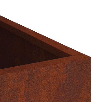 vidaXL Garden Planter Rusty 32 x 32 x 40 cm Weathering Steel