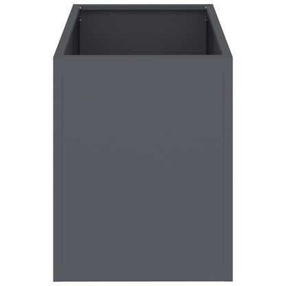 vidaXL Garden Planter Anthracite 50 x 32 x 40 cm Cold-rolled Steel