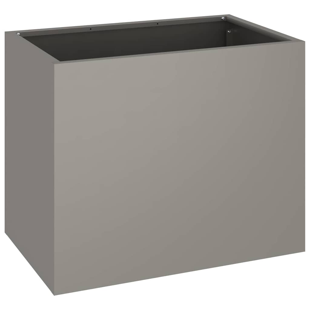 vidaXL Garden Planter Rusty 50 x 32 x 40 cm Weathering Steel