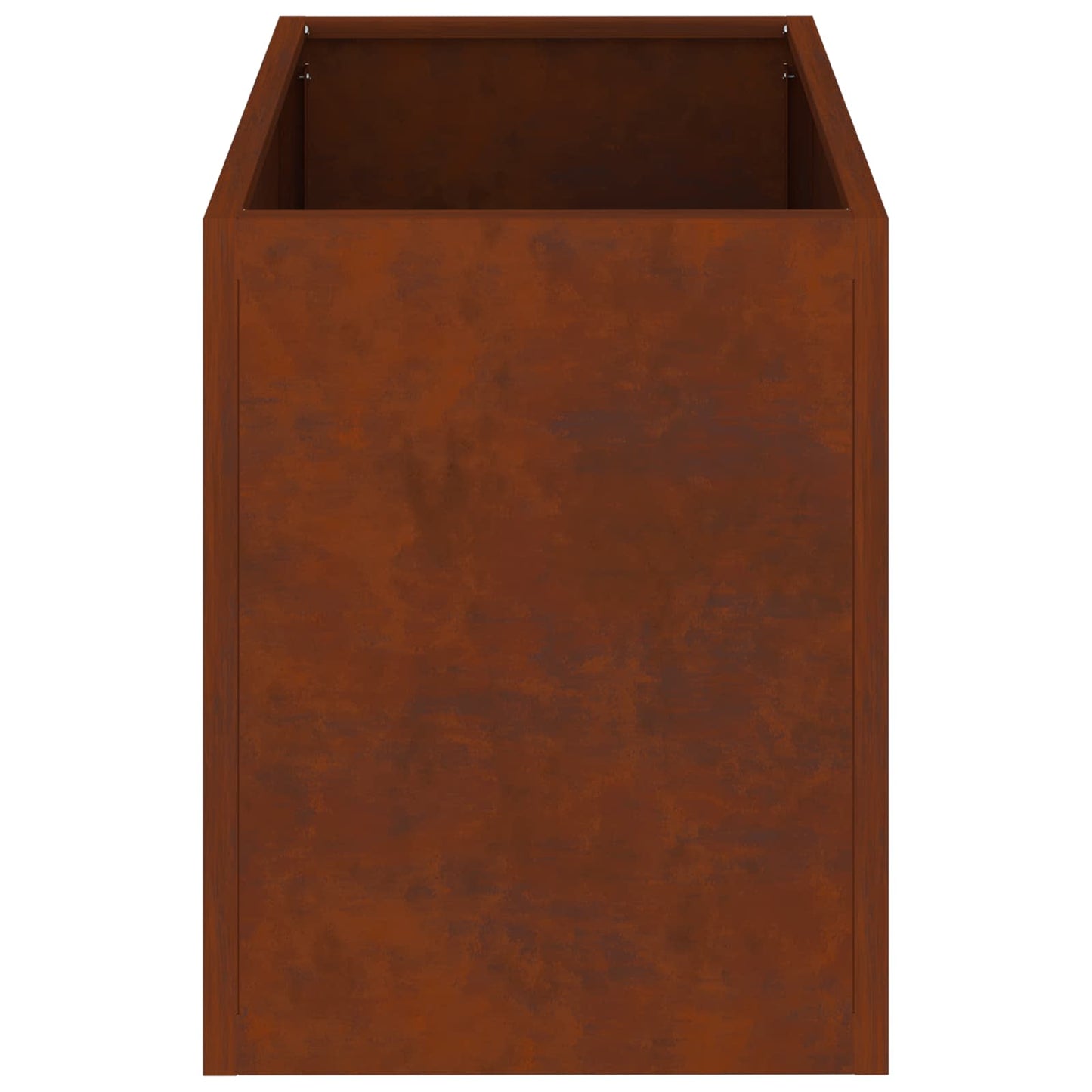 vidaXL Garden Planter Rusty 50 x 32 x 40 cm Weathering Steel