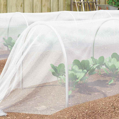 vidaXL Insect Net White 2 x 5 m Polyethylene