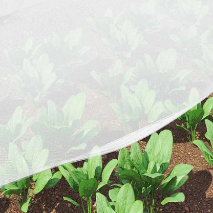 vidaXL Insect Net White 2 x 10 m Polyethylene