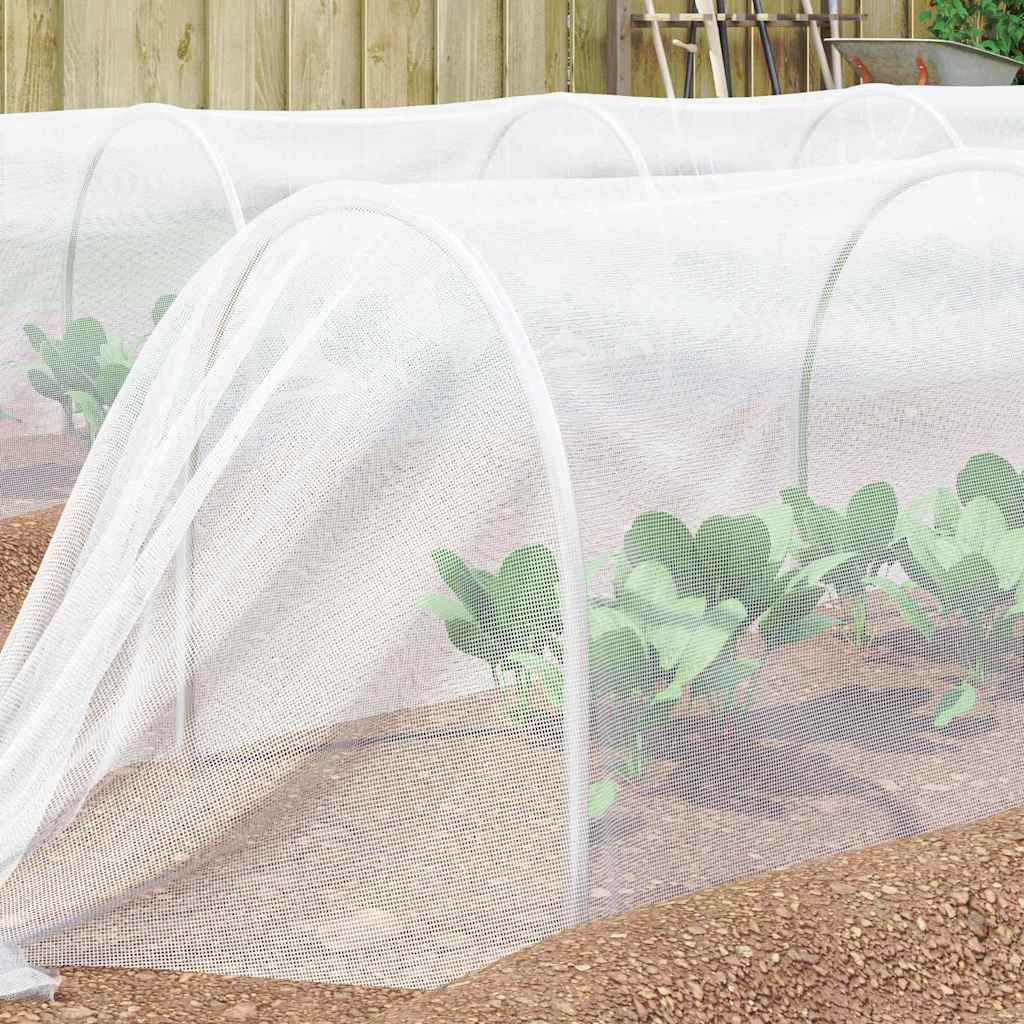 vidaXL Insect Net White 2 x 10 m Polyethylene