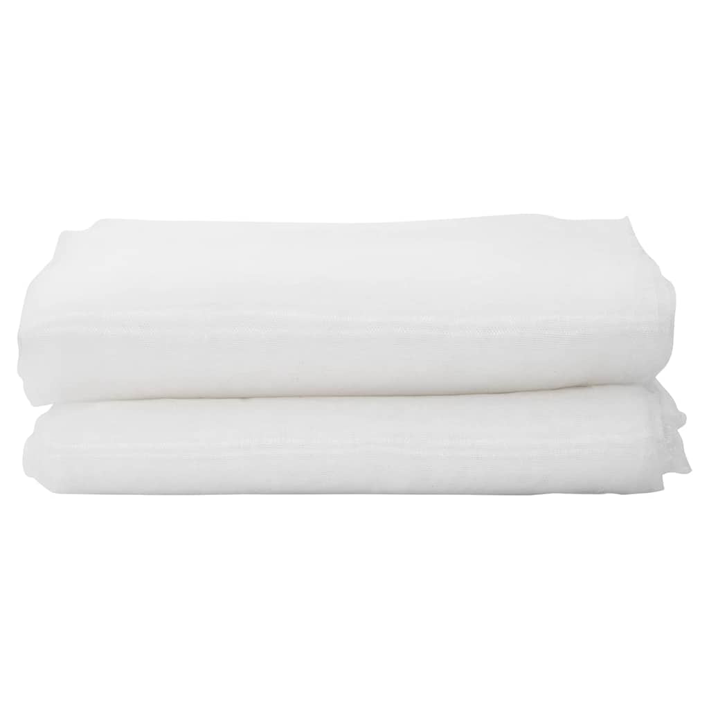 vidaXL Insect Net White 2 x 50 m Polyethylene