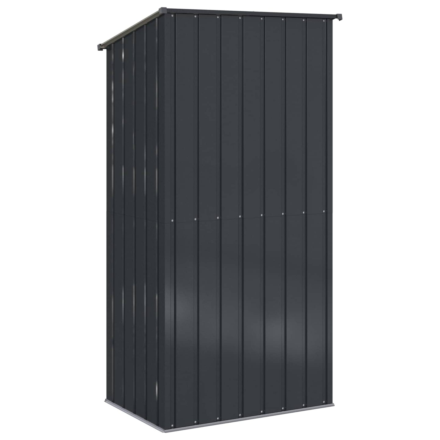 vidaXL Garden Sheds Anthracite 103 x 74 x 200 cm Metal