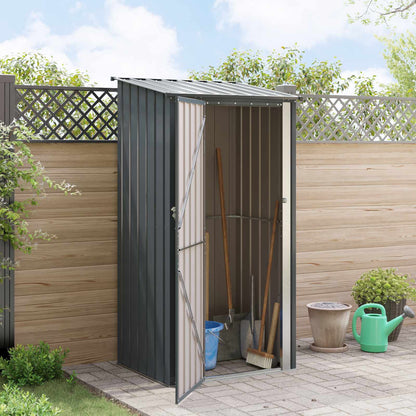 vidaXL Garden Sheds Anthracite 103 x 86 x 200 cm Metal