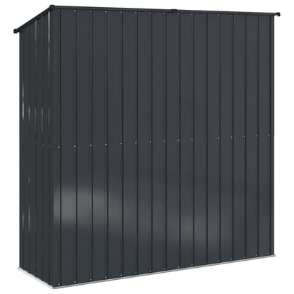 vidaXL Garden Sheds Anthracite 203.5 x 73 x 200 cm Metal