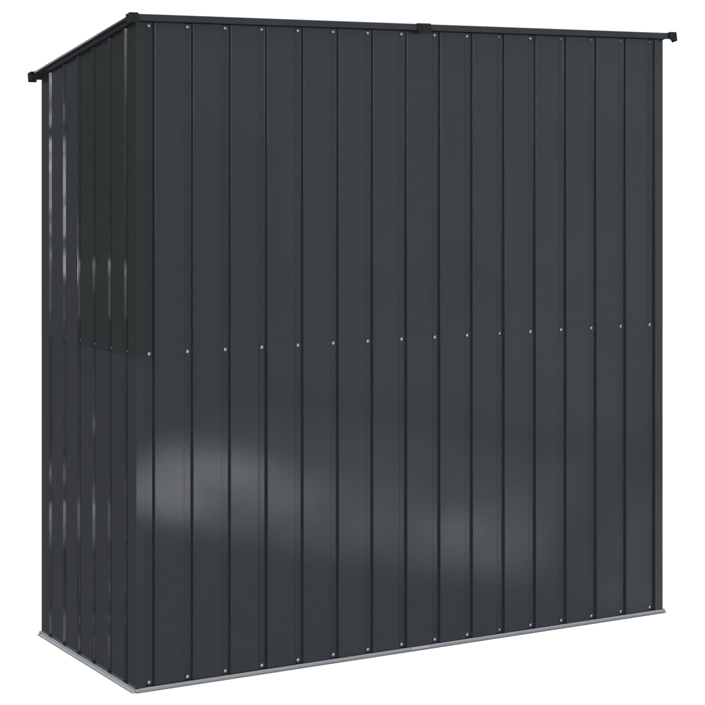 vidaXL Garden Sheds Anthracite 203 x 85.5 x 200 cm Metal