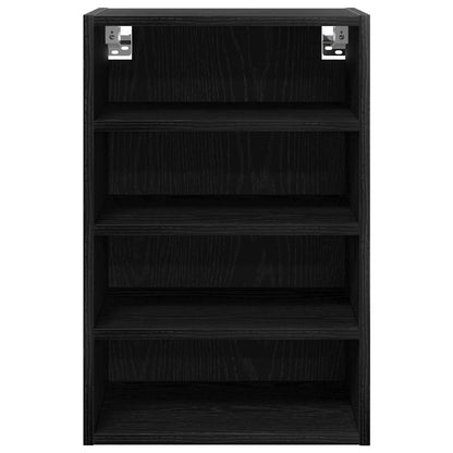 vidaXL Hanging Cabinet Black oak 40 x 29.5 x 60 cm Engineered Wood