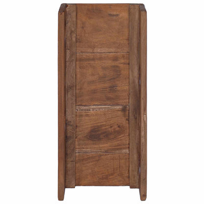 vidaXL Rack Brown 24 x 13 x 54 cm Solid Mahogany Wood