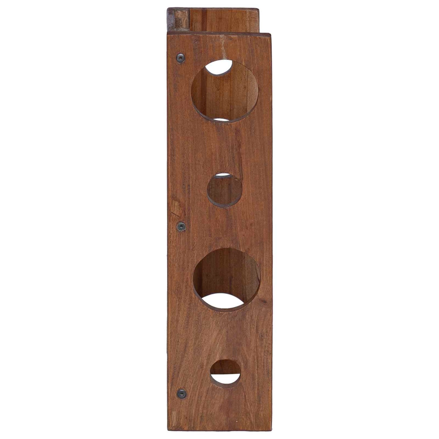 vidaXL Rack Brown 24 x 13 x 54 cm Solid Mahogany Wood