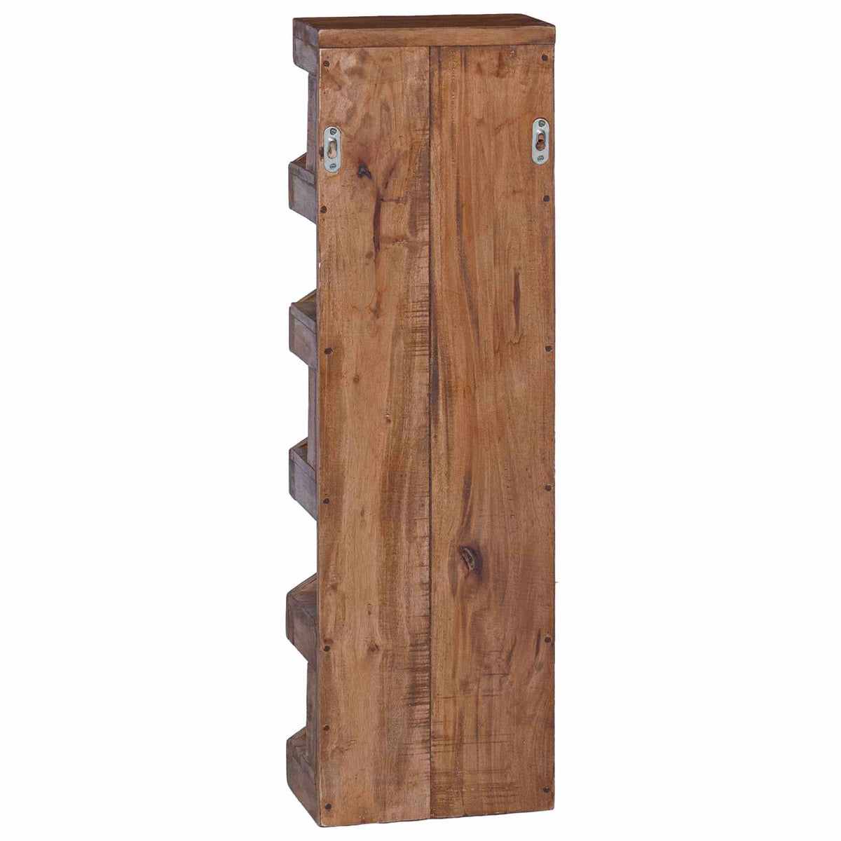 vidaXL Wine Rack Natural 24 x 14 x 80 cm Solid Mahogany Wood