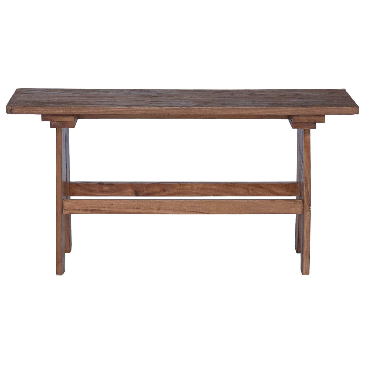 vidaXL Bench Natural 100 x 30 x 51 cm Solid Reclaim wood