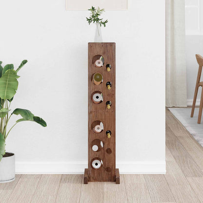 vidaXL Rack Brown 20 x 25 x 100 cm Solid Mahogany Wood