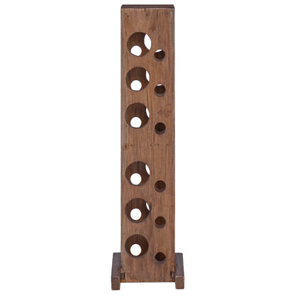 vidaXL Rack Brown 20 x 25 x 100 cm Solid Mahogany Wood