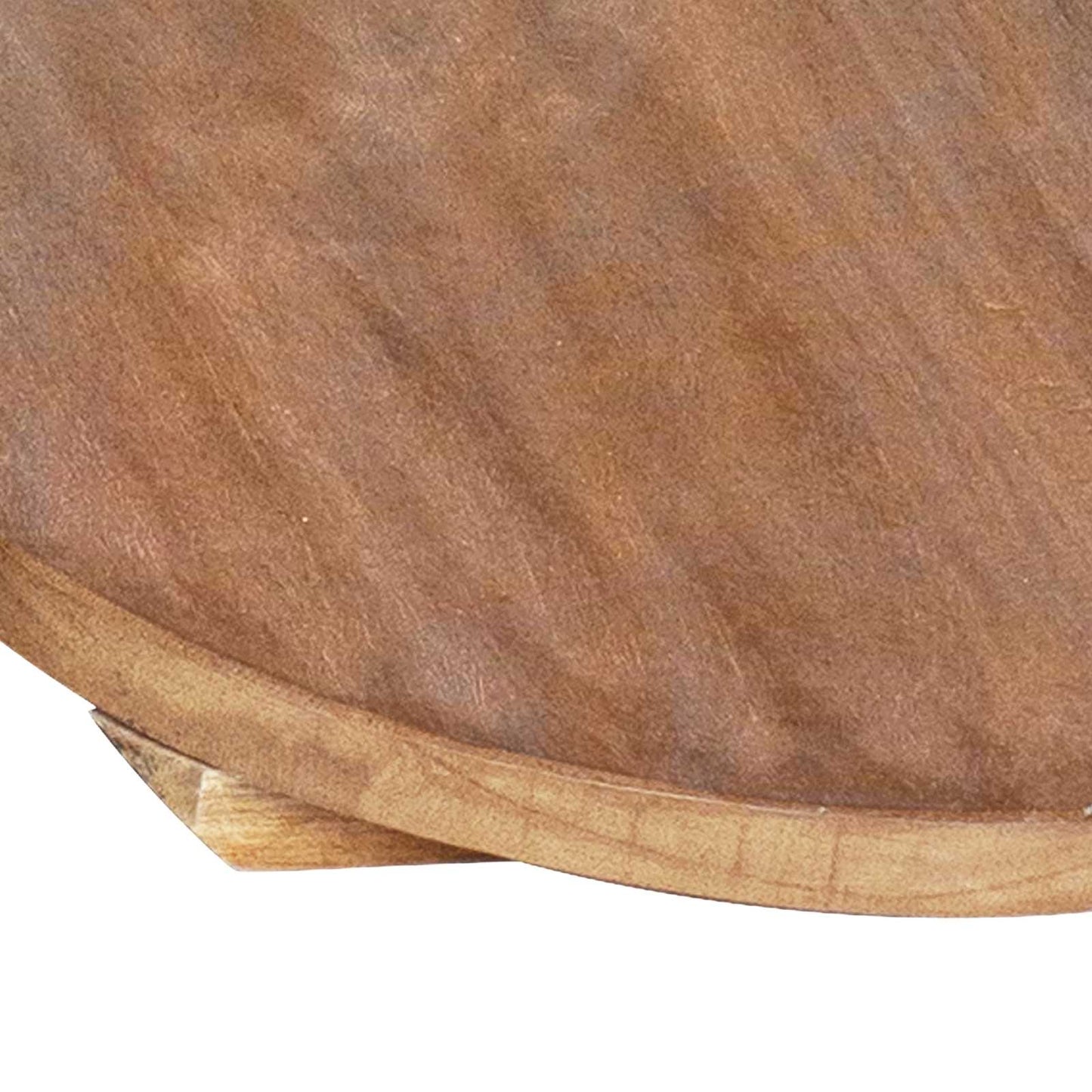 vidaXL Plant Stool 3 pcs Natural 29 x 29 x 3.5 cm Mahogany Wood
