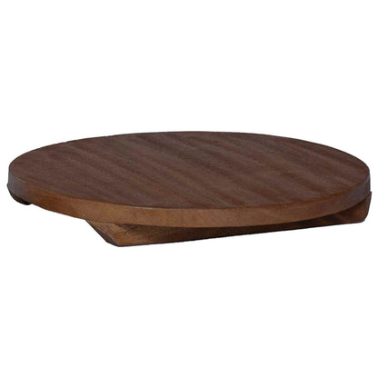 vidaXL Plant Stool 3 pcs Natural 29 x 29 x 3.5 cm Mahogany Wood