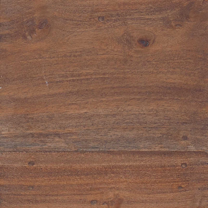 vidaXL Plant Stand with Drawer Brown 30 x 30 x 80 cm Mahogany Wood
