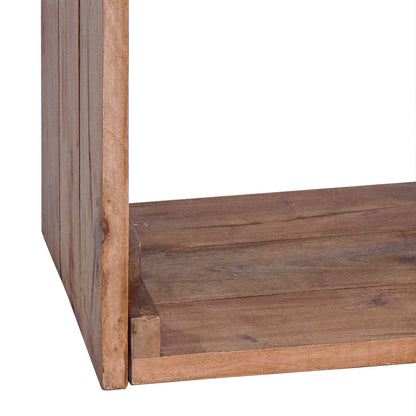 vidaXL Bedside Table Brown 63 x 30 x 79 cm Solid Mahogany Wood