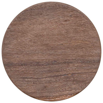 vidaXL Stool Natural 30 x 30 x 45 cm Solid Teak Wood