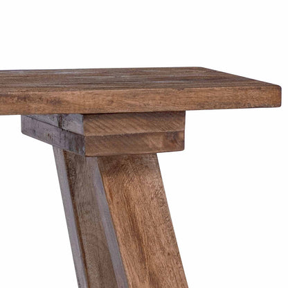 vidaXL Bench Natural 92 x 23.5 x 45.5 cm Solid Mahogany wood