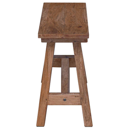 vidaXL Bench Natural 92 x 23.5 x 45.5 cm Solid Mahogany wood