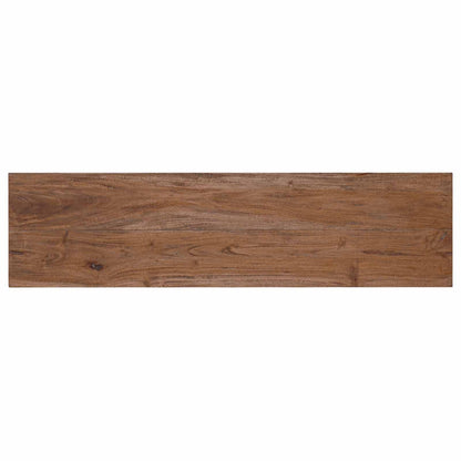 vidaXL Bench Natural 92 x 23.5 x 45.5 cm Solid Mahogany wood