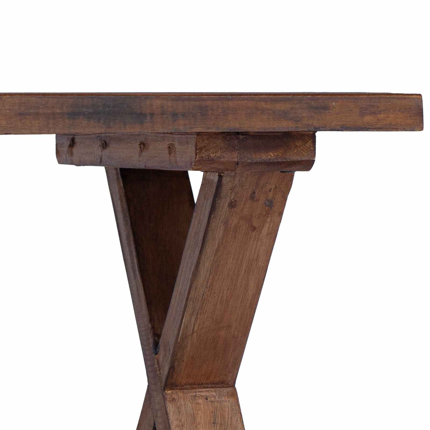 vidaXL Bench Natural 85 x 35 x 46 cm Solid Reclaim wood